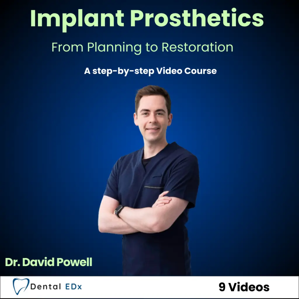 Implant prosthetics from planning to restoration